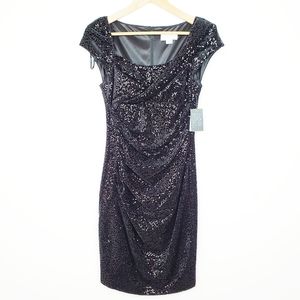 Jessica Simpson | Black Sequin Dress | Sz 4